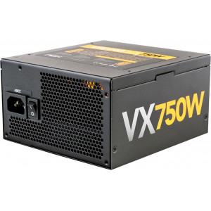 NOX Urano VX Bronze Edition fonte de alimentação 750 W 20+4 pin ATX ATX Preto, Laranja