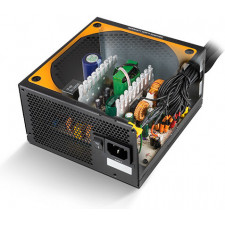 NOX Urano VX Bronze Edition fonte de alimentação 750 W 20+4 pin ATX ATX Preto, Laranja