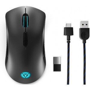 Lenovo Legion M600 Wireless Gaming rato Ambidestro RF Wireless + Bluetooth + USB Type-A Ótico 16000 DPI