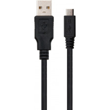 Ewent EC1020 cabo USB 1,8 m USB 2.0 USB A Micro-USB A Preto