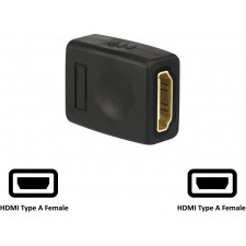 Ewent EC1373 adaptador para cabos HDMI Preto