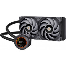 Thermaltake CL-W322-PL12GM-B Sistema de Arrefecimento de Computador Processador Refrigerador líquido all-in-one 12 cm Preto,