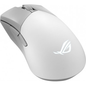 ASUS ROG Gladius III Wireless Aimpoint White rato Mão direita RF Wireless + Bluetooth + USB Type-A Ótico 36000 DPI