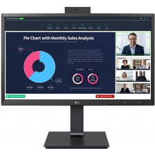 LG 24BP750C-B monitor de ecrã 60,5 cm (23.8") 1920 x 1080 pixels Full HD LED Preto