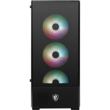 MSI MAG FORGE 112R caixa para computador Midi Tower Preto, Transparente