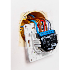 Shelly PLUS 2PM interruptor elétrico Interruptor inteligente 2P Preto