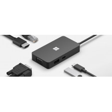 Microsoft 1E4-00003 hub de interface Preto