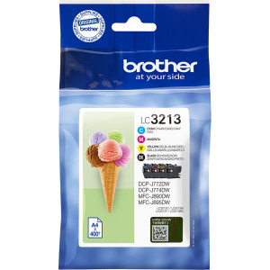 Brother LC-3213VALDR tinteiro Original Rendimento alto (XL) Preto, Ciano, Magenta, Amarelo