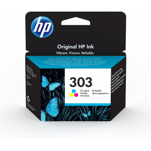 HP Tinteiro Original 303 (Tricolor)