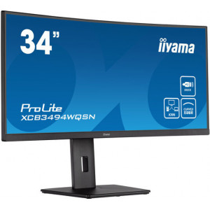 iiyama ProLite XCB3494WQSN-B5 LED display 86,4 cm (34") 3440 x 1440 pixels UltraWide Quad HD Preto