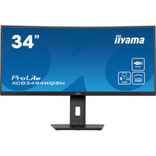 iiyama ProLite XCB3494WQSN-B5 LED display 86,4 cm (34") 3440 x 1440 pixels UltraWide Quad HD Preto