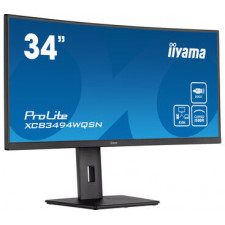 iiyama ProLite XCB3494WQSN-B5 LED display 86,4 cm (34") 3440 x 1440 pixels UltraWide Quad HD Preto
