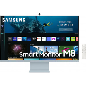 Samsung S32BM80BUU 81,3 cm (32") 3840 x 2160 pixels 4K Ultra HD Azul, Branco