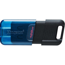 Kingston Technology DataTraveler 80 unidade de memória USB 128 GB USB Type-C 3.2 Gen 1 (3.1 Gen 1) Preto, Azul