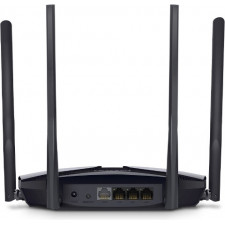 Mercusys MR80X router sem fios Gigabit Ethernet Dual-band (2,4 GHz   5 GHz) Preto