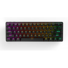 Steelseries Apex Pro Mini Wireless teclado USB + RF Wireless + Bluetooth QWERTY Inglês (Estados Unidos) Preto