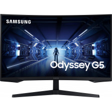 Samsung Odyssey G5 81,3 cm (32") 2560 x 1440 pixels Wide Quad HD LED Preto