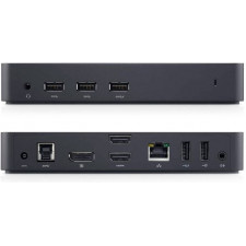 DELL 452-BBOT base & duplicador de portas Com fios USB 3.2 Gen 1 (3.1 Gen 1) Type-B Preto