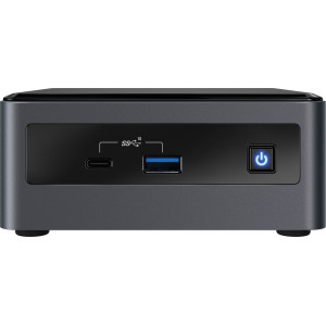 Intel NUC 10 Performance kit - NUC10i3FNHN UCFF Preto BGA 1528 i3-10110U 2,1 GHz