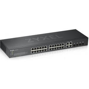 Zyxel GS1920-24V2 Gerido Gigabit Ethernet (10 100 1000) Preto