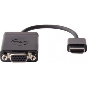 DELL DAUBNBC084 adaptador de cabo de vídeo 0,17 m HDMI VGA (D-Sub) Preto