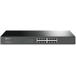 TP-Link TL-SG1016 Não-gerido Gigabit Ethernet (10 100 1000) 1U Preto