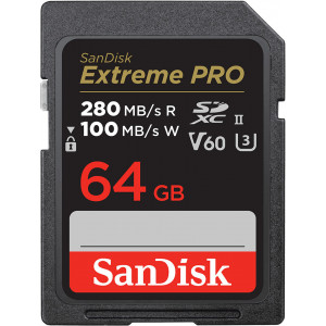 SanDisk SDSDXEP-064G-GN4IN cartão de memória 64 GB SDXC UHS-II Classe 10