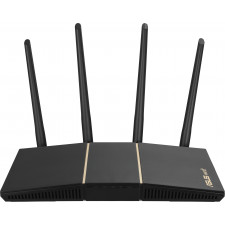 ASUS RT-AX57 router sem fios Gigabit Ethernet Dual-band (2,4 GHz   5 GHz) Preto