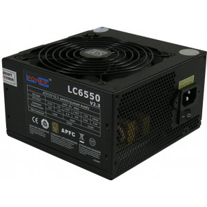 LC-Power LC6550 V2.3 fonte de alimentação 550 W 20+4 pin ATX ATX Preto