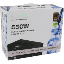 LC-Power LC6550 V2.3 fonte de alimentação 550 W 20+4 pin ATX ATX Preto