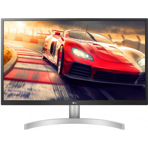 LG 27UL500P-W monitor de ecrã 68,6 cm (27") 3840 x 2160 pixels 4K Ultra HD LED Prateado