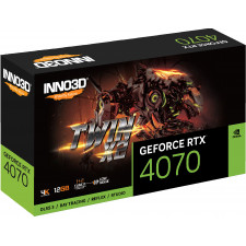 Inno3D N40702-126X-185252N placa de vídeo NVIDIA GeForce RTX 4070 12 GB GDDR6X
