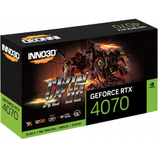 Inno3D N40702-126XX-185252N placa de vídeo NVIDIA GeForce RTX 4070 12 GB GDDR6X