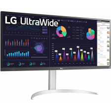 LG 34WQ65X-W monitor de ecrã 86,4 cm (34") 2560 x 1080 pixels UltraWide Quad HD LCD Cinzento