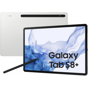 Samsung Galaxy Tab S8+ 5G SM-X806B LTE 128 GB 31,5 cm (12.4") Qualcomm Snapdragon 8 GB Wi-Fi 6 (802.11ax) Android 12 Prateado