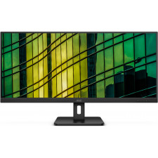 AOC U34E2M monitor de ecrã 86,4 cm (34") 3440 x 1440 pixels Wide Quad HD Preto