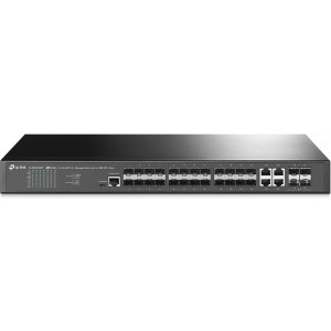 TP-Link TL-SG3428XF switch de rede Gerido L2+ Nenhum 1U Preto