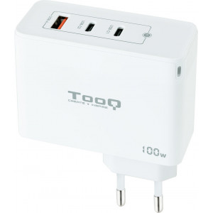 TooQ TQWC-GANQC2PD100W carregador de dispositivos móveis Branco Interior