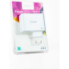 TooQ TQWC-GANQC2PD100W carregador de dispositivos móveis Branco Interior