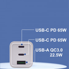 Ewent EW1323 carregador de dispositivos móveis Branco Interior