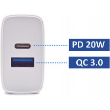 Ewent EW1321 carregador de dispositivos móveis Branco Interior