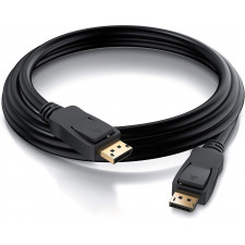 Ewent EC1412 cabo DisplayPort 3 m Preto