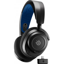 Steelseries Arctis Nova 7P Auscultadores Com fios e sem fios Fita de cabeça Jogos USB Type-C Bluetooth Preto, Azul