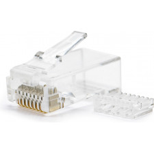 Nanocable 10.21.0201-50 conector RJ-45 Transparente