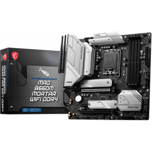 MSI MAG B660M MORTAR WIFI DDR4 Intel B660 LGA 1700 micro ATX