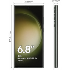 Samsung Galaxy S23 Ultra SM-S918B 17,3 cm (6.8") Dual SIM Android 13 5G USB Type-C 8 GB 256 GB 5000 mAh Verde