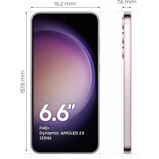Samsung Galaxy S23+ SM-S916B 16,8 cm (6.6") Dual SIM Android 13 5G USB Type-C 8 GB 512 GB 4700 mAh Lavanda