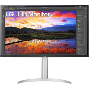 LG 32UP55NP-W monitor de ecrã 80 cm (31.5") 3840 x 2160 pixels 4K Ultra HD Branco