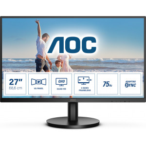 AOC Q27B3MA LED display 68,6 cm (27") 2560 x 1440 pixels Quad HD Preto