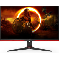 AOC G2 24G2ZE BK LED display 60,5 cm (23.8") 1920 x 1080 pixels Full HD Preto, Vermelho